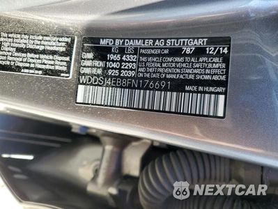 Zdjęcie 12 z 12 samochodu: 2015 MERCEDES-BENZ CLA 250 VIN:WDDSJ4EB8FN176691 - miniatura