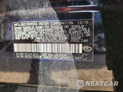 Zdjęcie 12 z 12 samochodu: 2016 LEXUS LS 460 VIN:JTHCL5EF3G5026537 - miniatura