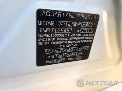Zdjęcie 12 z 12 samochodu: 2016 JAGUAR XJL PORTFOLIO VIN:SAJWJ2GD8G8V99450 - miniatura