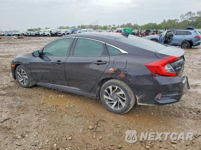 Drugie zdjęcie samochodu z przodu: 2018 HONDA CIVIC EX VIN:19XFC2F76JE004483 - miniatura