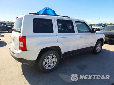 Trzecie zdjęcie samochodu z tyłu: 2015 JEEP PATRIOT SPORT VIN:1C4NJPBA0FD280442 - miniatura