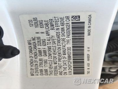 Zdjęcie 13 z 13 samochodu: 2021 HONDA CIVIC SPORT VIN:2HGFC2F88MH531363 - miniatura