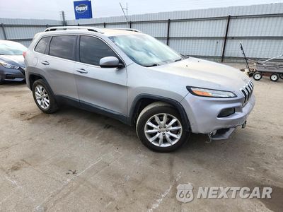 Czwarte zdjęcie samochodu z boku: 2017 JEEP CHEROKEE LIMITED VIN:1C4PJLDB4HW526343 - miniatura