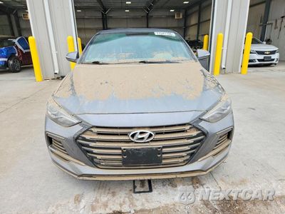 Piąte zdjęcie samochodu w środku: 2018 HYUNDAI ELANTRA SPORT VIN:KMHD04LB1JU535897 - miniatura