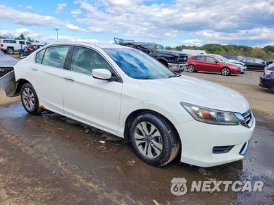 Czwarte zdjęcie samochodu z boku: 2014 HONDA ACCORD LX VIN:1HGCR2F39EA065612 - miniatura