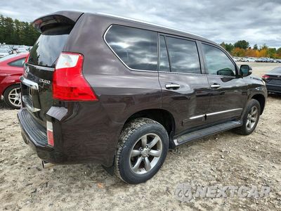 Trzecie zdjęcie samochodu z tyłu: 2012 LEXUS GX 460 PREMIUM VIN:JTJJM7FX8C5045603 - miniatura