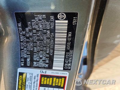 Zdjęcie 12 z 12 samochodu: 2014 TOYOTA CAMRY LE VIN:4T4BF1FK7ER417154 - miniatura