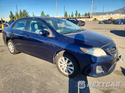 Czwarte zdjęcie samochodu z boku: 2013 TOYOTA COROLLA LE VIN:5YFBU4EE5DP182721 - miniatura