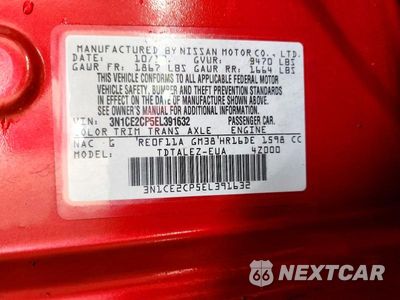 Zdjęcie 12 z 12 samochodu: 2014 NISSAN VERSA NOTE SV VIN:3N1CE2CP5EL391632 - miniatura