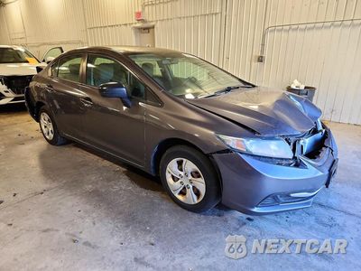 Czwarte zdjęcie samochodu z boku: 2015 HONDA CIVIC LX VIN:19XFB2F50FE121212 - miniatura