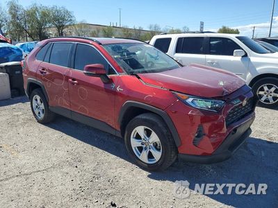 Czwarte zdjęcie samochodu z boku: 2021 TOYOTA RAV4 XLE VIN:2T3W1RFV0MW128173 - miniatura