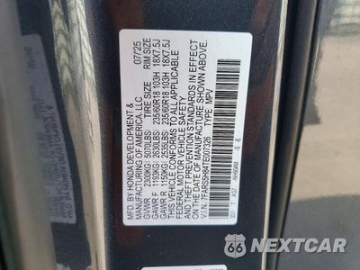 Zdjęcie 13 z 13 samochodu: 2026 HONDA CR-V SPORT-L VIN:7FARS5H84TE007326 - miniatura