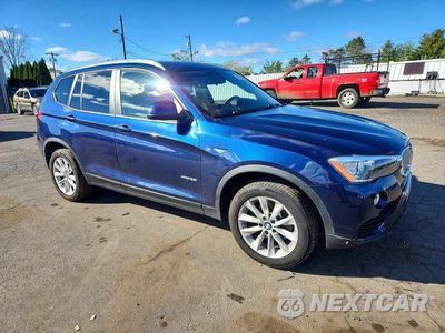 Czwarte zdjęcie samochodu z boku: 2017 BMW X3 XDRIVE28I VIN:5UXWX9C36H0W74406 - miniatura
