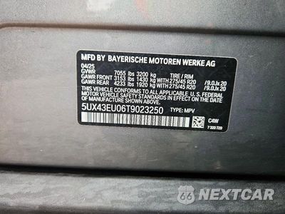 Zdjęcie 14 z 14 samochodu: 2026 BMW X5 XDRIVE50E VIN:5UX43EU06T9023250 - miniatura