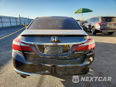 Zdjęcie 6 z 13 samochodu: 2017 HONDA ACCORD SPORT VIN:1HGCR2F58HA306405 - miniatura