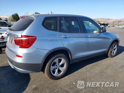 Trzecie zdjęcie samochodu z tyłu: 2011 BMW X3 XDRIVE28I VIN:5UXWX5C54BL704387 - miniatura