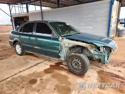 Czwarte zdjęcie samochodu z boku: 2000 HONDA CIVIC LX VIN:1HGEJ6576YL002360 - miniatura