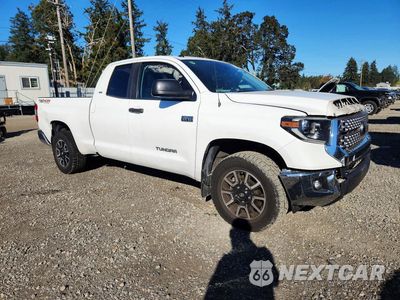 Czwarte zdjęcie samochodu z boku: 2019 TOYOTA TUNDRA SR5 VIN:5TFUY5F14KX836718 - miniatura