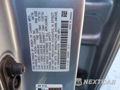 Zdjęcie 13 z 13 samochodu: 2019 HONDA CR-V LX VIN:2HKRW6H36KH217579 - miniatura