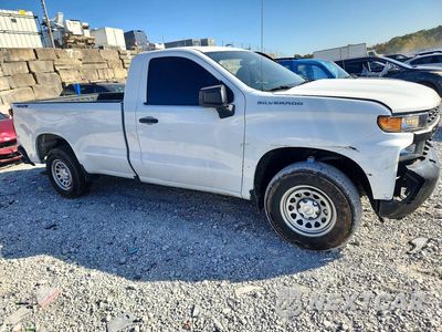 Czwarte zdjęcie samochodu z boku: 2019 CHEVROLET SILVERADO K1500 VIN:3GCNYAEH5KG311571 - miniatura