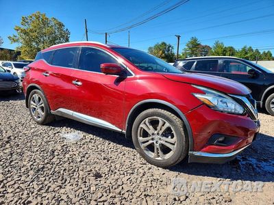 Czwarte zdjęcie samochodu z boku: 2017 NISSAN MURANO PLATINUM VIN:5N1AZ2MH9HN142492 - miniatura