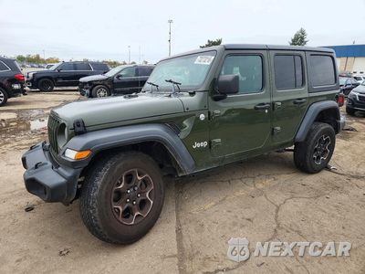 2021 JEEP WRANGLER UNLIMITED SPORT 1C4HJXDN2MW679870 - główne zdjęcie licytacji z USA - miniatura