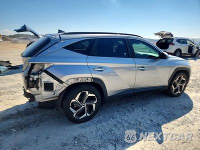 Trzecie zdjęcie samochodu z tyłu: 2022 HYUNDAI TUCSON SEL VIN:5NMJC3AE8NH125696 - miniatura