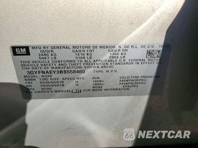 Zdjęcie 13 z 13 samochodu: 2011 CADILLAC SRX LUXURY COLLECTION VIN:3GYFNAEY3BS558480 - miniatura