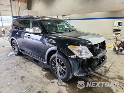 Czwarte zdjęcie samochodu z boku: 2017 NISSAN ARMADA PLATINUM VIN:JN8AY2NF8H9304078 - miniatura