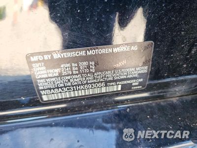 Zdjęcie 12 z 12 samochodu: 2017 BMW 320 XI VIN:WBA8A3C31HK693066 - miniatura