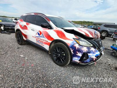 Czwarte zdjęcie samochodu z boku: 2022 NISSAN MURANO SV VIN:5N1AZ2BSXNC127568 - miniatura