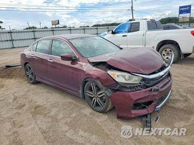 Czwarte zdjęcie samochodu z boku: 2016 HONDA ACCORD SPORT VIN:1HGCR2F58GA240257 - miniatura