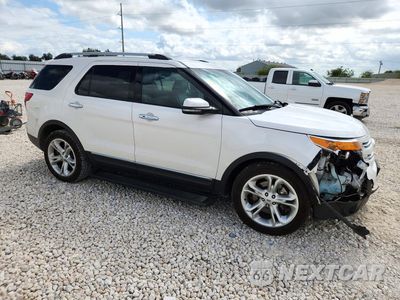 Czwarte zdjęcie samochodu z boku: 2014 FORD EXPLORER LIMITED VIN:1FM5K7F86EGB22684 - miniatura