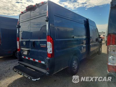 Trzecie zdjęcie samochodu z tyłu: 2021 RAM PROMASTER 3500 DELIVERY VAN VIN:3C6MRVJG6ME536245 - miniatura