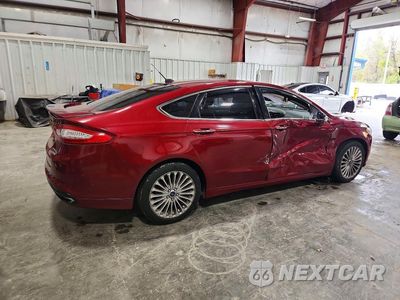Trzecie zdjęcie samochodu z tyłu: 2014 FORD FUSION TITANIUM VIN:3FA6P0K99ER373892 - miniatura
