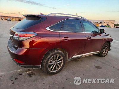 Trzecie zdjęcie samochodu z tyłu: 2013 LEXUS RX 350 F SPORT VIN:2T2BK1BAXDC193814 - miniatura