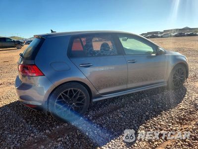 Trzecie zdjęcie samochodu z tyłu: 2015 VOLKSWAGEN GOLF TDI VIN:3VW2A7AU8FM021293 - miniatura