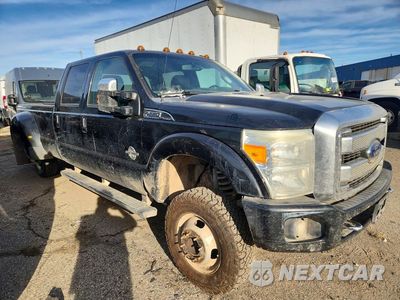 Czwarte zdjęcie samochodu z boku: 2015 FORD F350 SUPER DUTY VIN:1FT8W3DT6FEC77920 - miniatura