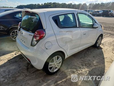 Trzecie zdjęcie samochodu z tyłu: 2014 CHEVROLET SPARK 1LT VIN:KL8CD6S92EC536415 - miniatura