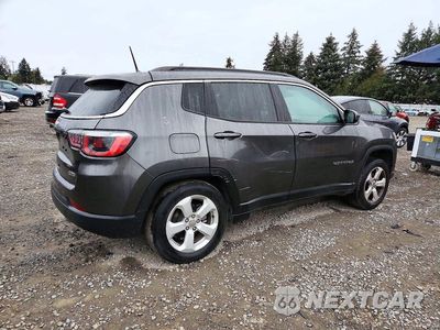 Trzecie zdjęcie samochodu z tyłu: 2018 JEEP COMPASS LATITUDE VIN:3C4NJDBB7JT270548 - miniatura