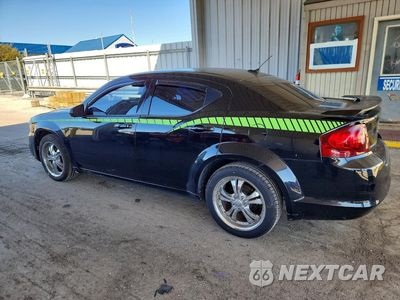 Drugie zdjęcie samochodu z przodu: 2012 DODGE AVENGER SXT VIN:1C3CDZCB2CN228130 - miniatura