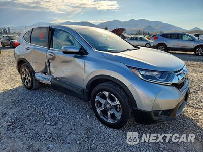 Czwarte zdjęcie samochodu z boku: 2018 HONDA CR-V EXL VIN:7FARW2H80JE034426 - miniatura