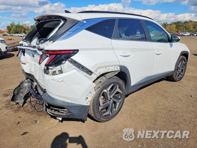 Trzecie zdjęcie samochodu z tyłu: 2022 HYUNDAI TUCSON SEL VIN:5NMJFCAE1NH097392 - miniatura