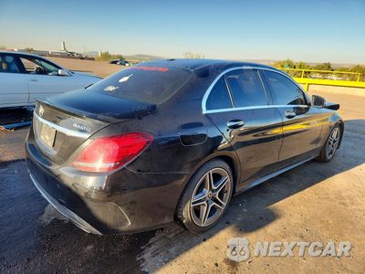 Trzecie zdjęcie samochodu z tyłu: 2020 MERCEDES-BENZ C 300 4MATIC VIN:W1KWF8EB8LR570125 - miniatura