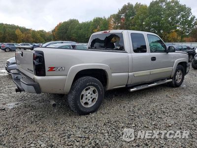 Trzecie zdjęcie samochodu z tyłu: 2004 CHEVROLET SILVERADO K1500 VIN:2GCEK19T841374563 - miniatura