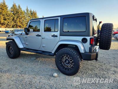 Drugie zdjęcie samochodu z przodu: 2018 JEEP WRANGLER UNLIMITED SAHARA VIN:1C4HJWEG7JL872961 - miniatura
