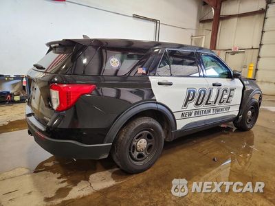Trzecie zdjęcie samochodu z tyłu: 2023 FORD EXPLORER POLICE INTERCEPTOR VIN:1FM5K8AB1PGB12401 - miniatura