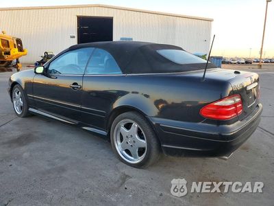 Drugie zdjęcie samochodu z przodu: 2002 MERCEDES-BENZ CLK 430 VIN:WDBLK70G92T106850 - miniatura