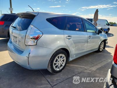 Trzecie zdjęcie samochodu z tyłu: 2013 TOYOTA PRIUS V THREE VIN:JTDZN3EU7D3235375 - miniatura