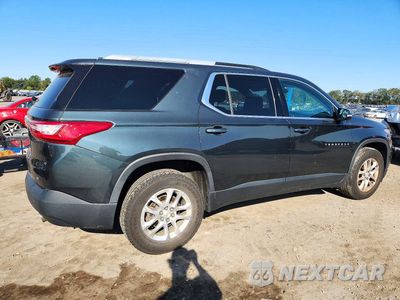 Trzecie zdjęcie samochodu z tyłu: 2018 CHEVROLET TRAVERSE LT VIN:1GNEVGKW6JJ258592 - miniatura